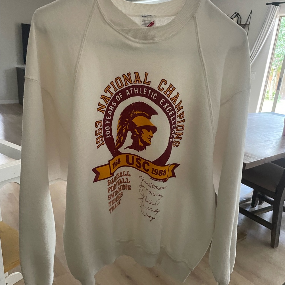 Vintage USC crew neck sweatshirt